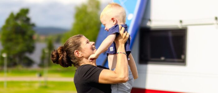 Camping kabebyn Leksand Sommarland