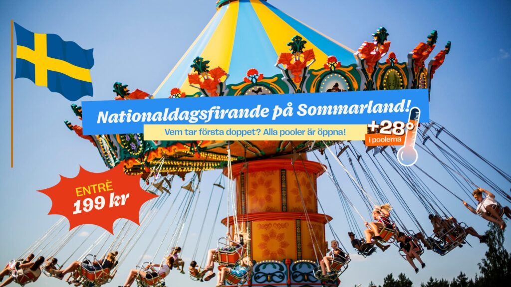 Nationaldagshelg Leksand Sommarland