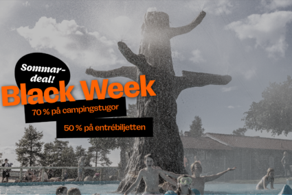 Black week erbjudande 2025 opå Leksand Sommarland